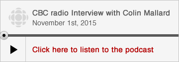 Colin Mallard CBC Interview November 2015
